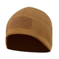 thumbnail image 3 of yuksok Winter Warm Beanie Thick Lightweight Fleece Watch Cap for Cycling Ski Sports Brown, 3 of 9