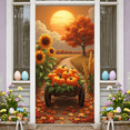 thumbnail image 4 of Colorful Design Autumn Banner Sunflower Pumpkin Harvest for Thanksgiving Decor Seasonal Celebration Outdoor Decoration, 4 of 9