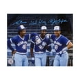 thumbnail image 1 of George Bell , Lloyd Moseby et Jesse Barfield Signés Blue Jays de Toronto Photo 8x10, 1 of 2