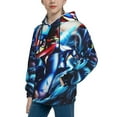 thumbnail image 4 of Youth Cartoon Hoodie Fashion Long Sleeve Kids Pullover Coat Casual Hoody Hooded Sweatshirts for Boys Girls, 4 of 8