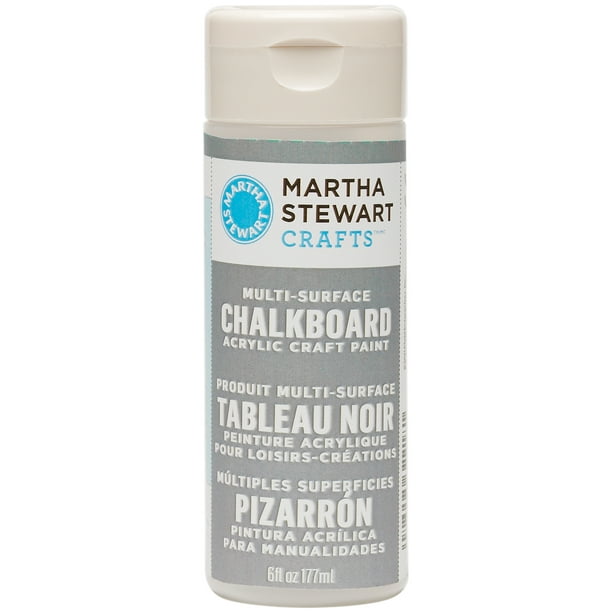 Martha Stewart Chalkboard Paint 6 OuncesGray