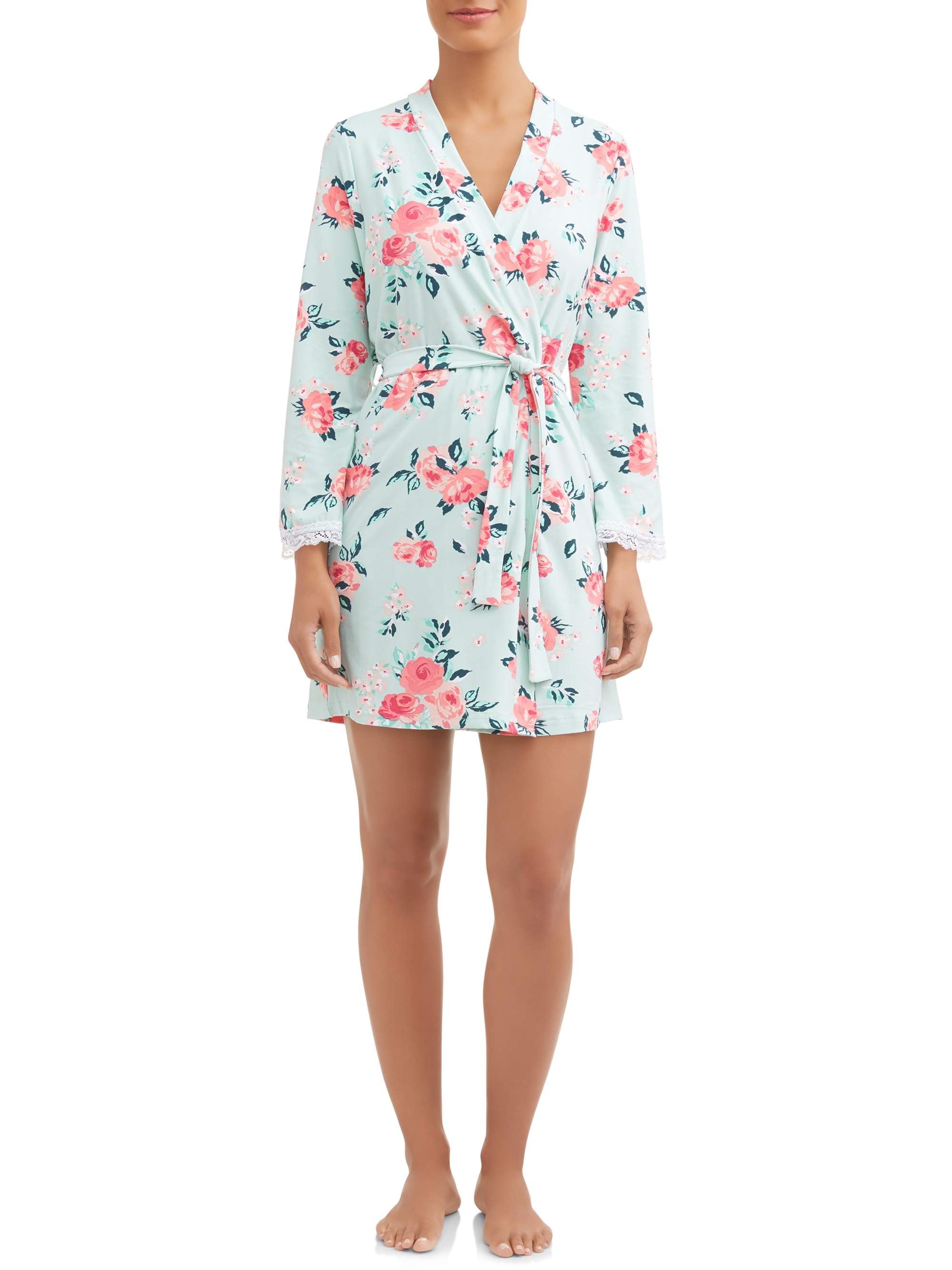 Gloria Vanderbilt Women's and Women's Plus Lush Sleep Robe
