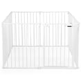 thumbnail image 1 of Patiojoy 8 Panels Safety Gate Metal Playpen Fence Pet Barrier, 1 of 10