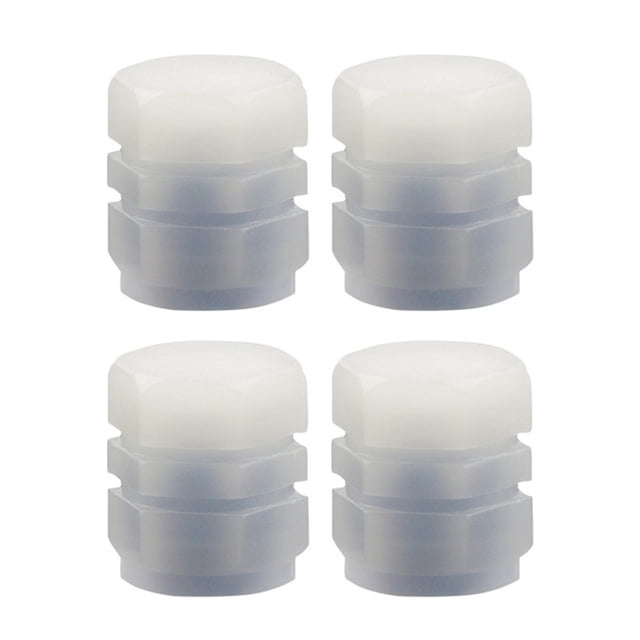 1/2/4Pcs Universal Fluorescent Car Tire Valve Caps Stem Valve Luminous Tire V7T7