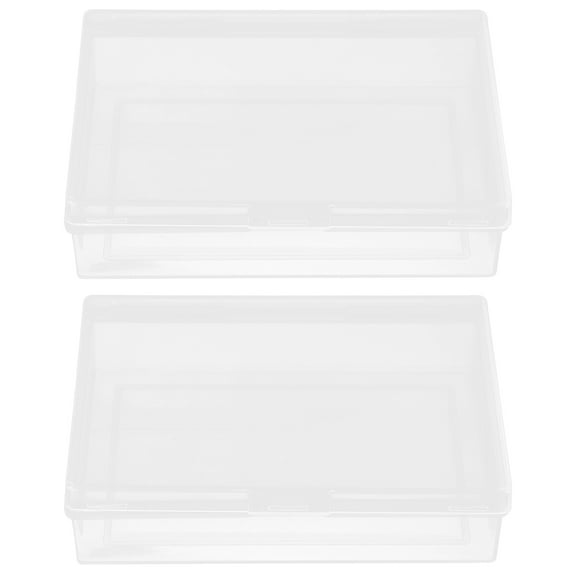 ELAYARD 2-Pack Clear Plastic Card Holder Case for Travel, Easy Organization and Quick Access to ID, Credit, Business Cards