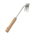 thumbnail image 3 of Desmalezador manual Herramienta de deshierbe multifuncional Extractor de malezas de jardín Herramienta de deshierbe manual Eliminación de deshierbe Mango de madera Cola extractor de malas hierbas, 3 of 8