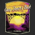 thumbnail image 2 of Women's Dumbo Florida Postcard Graphic Tee Black 2X Large, 2 of 4