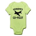 thumbnail image 1 of CafePress - Grandpas Co-Pilot Body Suit - Baby Light Bodysuit, 1 of 1