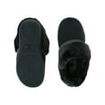 thumbnail image 5 of isotoner Womens Recycled Microsuede Mallory Hoodback Slipper BLK-7/8, 5 of 10