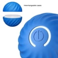 thumbnail image 2 of Pelota de juguete para perro, carcasa interactiva de repuesto para mascota, producto para gato (reemplazar) Azul, 2 of 6