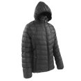 thumbnail image 3 of Chaqueta calefactable de 9 zonas y 3 niveles de temperatura, color negro, para hombre y mujer, ideal para deportes al aire libre, talla XL, 3 of 14