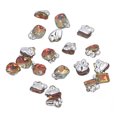 thumbnail image 1 of 20PCS Nail Art Crystal Rhinestone Bling, Nail Crystals Heart Rectangular Rhinestones  for Women DIY Craft Jewelry Nail Design, Portable Enough for Travel and Performances Scenes, 1 of 7