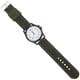 thumbnail image 2 of Reloj de pulsera de cuarzo para hombre, de nailon tejido, deportivo, de moda, con calendario (verde militar)., 2 of 6