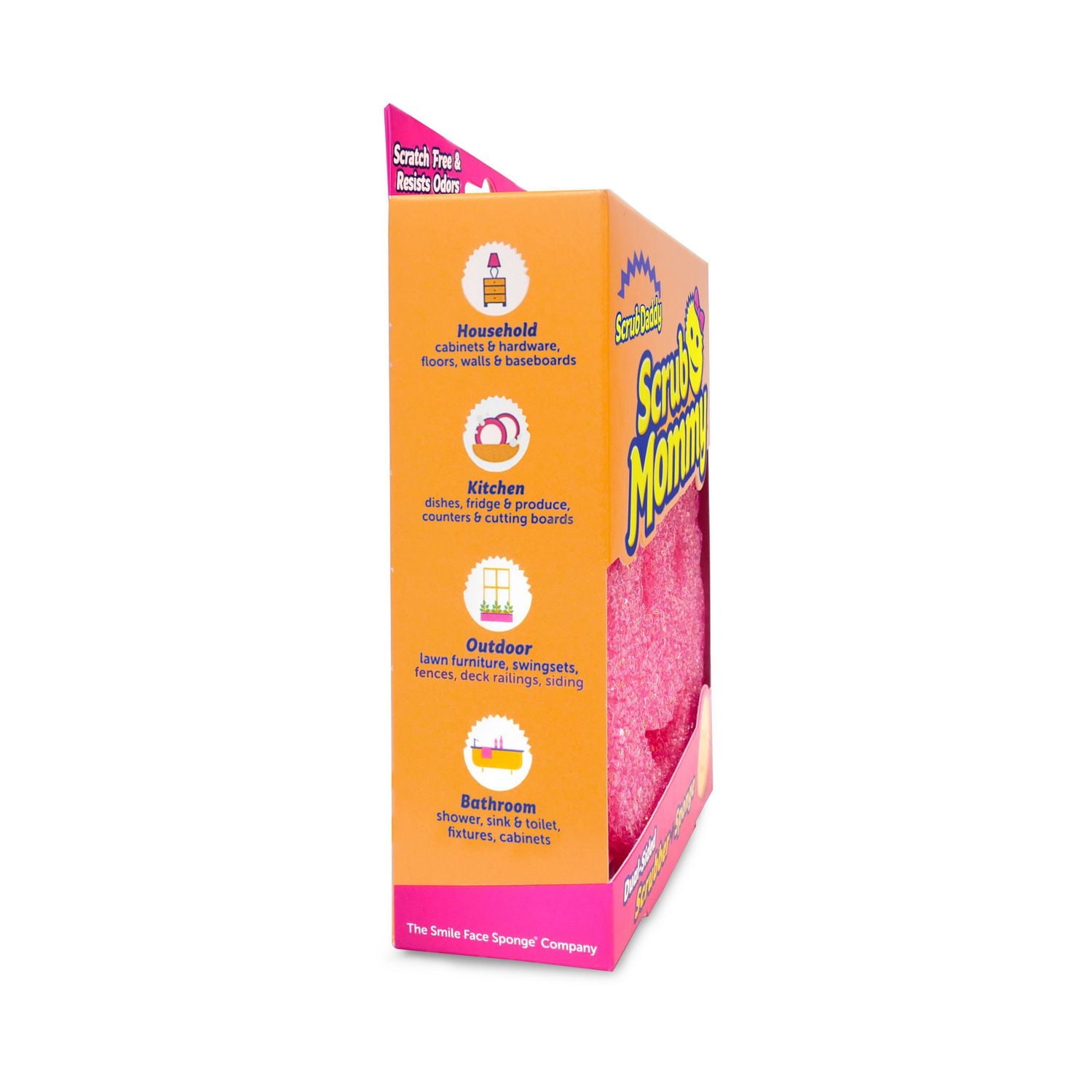 Éponge de nettoyage anti-rayures Scrub Daddy Scrub Mommy