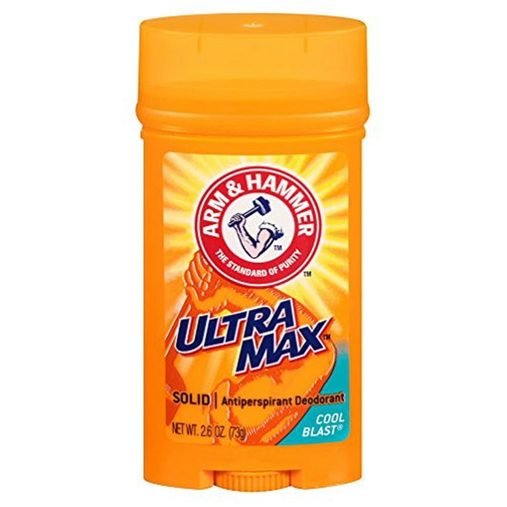 Arm & Hammer Ultra Max Invisible Solid Antiperspirant Deodorant, Cool