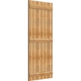 thumbnail image 2 of 32 1/4"W X 72"H Timbercraft Six 5 3/8" Boards Joined Board-N-Batten Shutters, Rough Sawn Western Red Cedar (Per Pair), 2 of 13