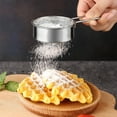 thumbnail image 5 of KONTONTY 2pcs Handheld Stainless Steel Flour Sifter 40 Mesh Mini Sieve for Baking Powdered Sugar Coffee Easy to Clean for Home, 5 of 8