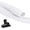 White, variant on 20FT 1/2” Wire Loom Split Tubing Auto Wire Conduit Flexible Cover | High Temperature Heat Resistant -40F to 257F | Plastic Cover for Electrical Wires & Cables, Orange