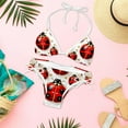 thumbnail image 6 of Seven Starred Ladybird Adjustable Strap Bikini Set with Detachable Sponge, Two-Pack - Ideal for All Swim Suit Scenes, 6 of 6