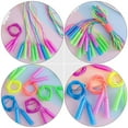 thumbnail image 3 of MIANGASTORE 8pcs Adjustable Length Wood Handle Jumping Ropes Kids Sports Skipping Ropes, 3 of 6