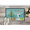 thumbnail image 2 of Caroline's Treasures BB1581JMAT Christmas Tree and Bull Terrier Door Mat, Indoor Rug or Outdoor Welcome Mat 24x36, 2 of 4