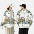 thumbnail image 6 of Gaeub Herbs and Wildflowers Men's and Women's UPF 50+ Long-Sleeved Sun Protection Clothing, Fishing Shirt Long Sleeve Zip - X-Large, 6 of 9