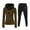 Coffee, variant on WILLBEST hoodie Women's Hooded Long Sleeve Track Suit Solid Color Running Gear Set work hoodies women