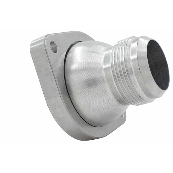ICT Billet LS Gen 3 Billet Aluminum 20AN Flare Male Straight Thermostat Housing Water Neck Adapter