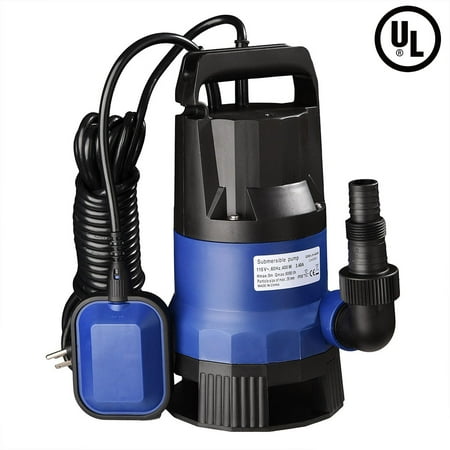 YesHom 400W 550W 750W Submersible Dirty Clean Water Pump Swimming Pool Pond Heavy Duty Water Transfer