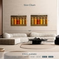 thumbnail image 4 of Elephant Stock Cooking Spices Wall Art - Horizontal Canvas Wall Art - Dining Room Wall Decor - Food And Drink Canvas - Orange And Brown Decor - 51" x 34", 4 of 8