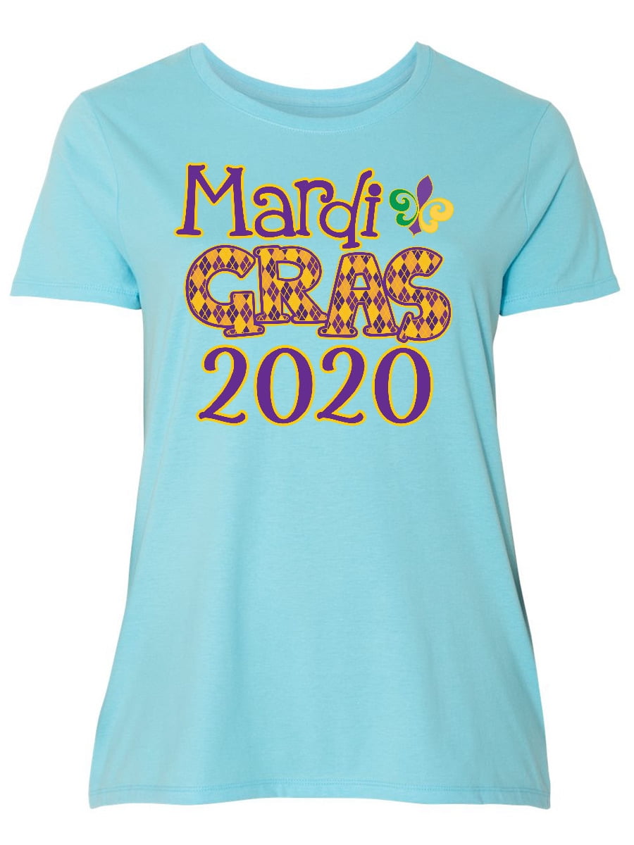 INKtastic Mardi Gras 2020 Parade Party Women's Plus Size TShirt