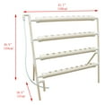 thumbnail image 2 of Hydroponic Pipeline Vegetable 36 Planting Sites Grow Kit Single Sided Terrace Type 4 Layers 4 Pipes with 110V Water Pump, 2 of 15