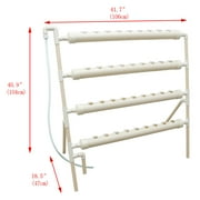 Hydroponic Pipeline Vegetable Grow Machine Plant Growing System 36 Sites