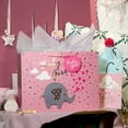 thumbnail image 4 of WRAPAHOLIC 16" Extra Large Gift Bag with Gift Card and Tissue Paper - Baby Girl 3D Making Design, 4 of 7