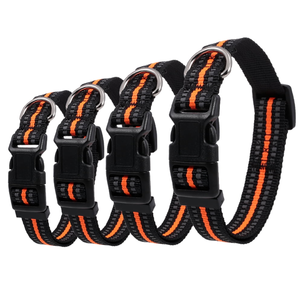 Dog Collar Pet Collar Night Reflective Adjustable Collar Reflective
