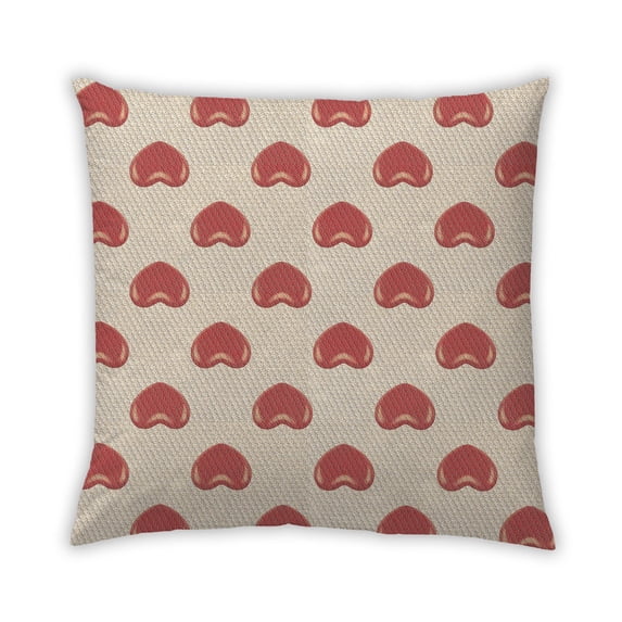 Ahgly Company Outdoor Square Contemporary Throw Pillow, 18 inch by 18 inch