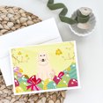 thumbnail image 2 of Caroline's Treasures Great Pyrenese Easter Eggs Greeting Cards with Envelopes, 5" x 7" (8 Count), 2 of 2
