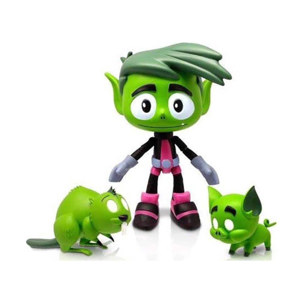 Teen Titans Comic Book Pack Beast Boy \u0026 Gorilla Action Figure 2-Pack -  Walmart.com, image size:1001x1001