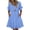 Blue dresses for women 2023, variant on Wycnly Womens Dresses Elastic Waist Casual Pocket Flowy Ruffle Swing Beach Dresses Short Sleeve V-Neck Flower Print Mini Summer Dress Yellow XXL Clothes