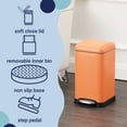 thumbnail image 3 of happimess Betty Retro Mini 3.2-Gallon Step-Open Trash Can, Carrot Cake, HPM1012K, 3 of 7