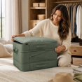 thumbnail image 7 of Foldable Clothing Organizer with Handles, Home Bedroom Storage Solution, 7 of 7