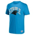 thumbnail image 2 of Men's NFL x Staple Blue Carolina Panthers Logo Lockup T-Shirt, 2 of 3
