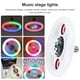 thumbnail image 4 of Lámpara de techo interior de 36W Bombilla que cambia de color RGB compatible con Bluetooth 6500K, 4 of 7