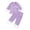 C-Purple, variant on Miaoju Cotton Halloween Pajamas Set Cute Graphic Print Long Sleeved Top Loose 2-Piece Loungewear 2 Piece Outfits for