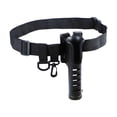 thumbnail image 5 of Waist Fishing Rod Holder Pole Inserter Universal Support Stand up Harness Wading Belt Fishing Waist Belt for Rocky Fishing Gear Accessories Black, 5 of 10