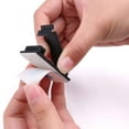 thumbnail image 3 of GOGHOST 50 Pack Self Adhesive Cable Management Clips,Cable Organizers Wire Clips Cord Holder for PC Laptop Ethernet Cable Desktop Home Office(1.78’’ x 0.75’’ x 0.28’’,Black), 3 of 7