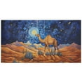 thumbnail image 2 of Camel Desert Starry Sky 3 Ring Binders 1.5 inch Hardcover File Folders with Interior Pockets A4 Size Organizer for School Office Hospital, 2 of 8