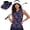 250th Anniversary Bald Eagle, variant on Green Women's Golf Shirt and Sun Visor Hat Set Racerback Collar Tank Quick-Dry Moisture Wicking Shirt Adjustable UV Protection Visor for Golf,Tennis,Hiking,Running,Gym