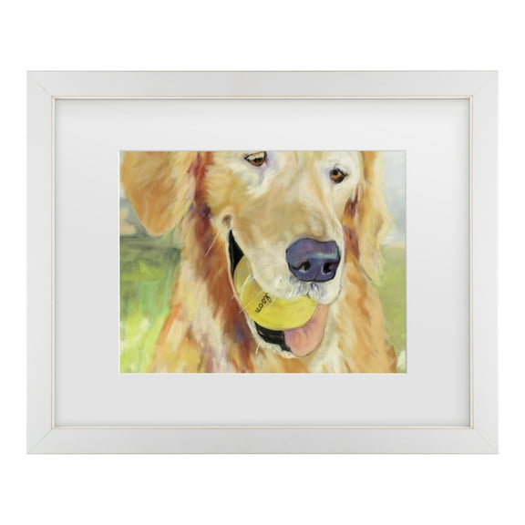 Trademark Fine Art 'Gus' Canvas Art by Pat Saunders-White