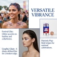 thumbnail image 6 of 4th of July Glitter Stick, 2026 Patriotic Red White Blue Hair Face Body Glitter for Independence Memorial Day, Women's 1OZ(1PC), 6 of 7